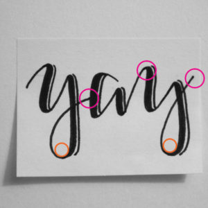 Hand Lettering: 4 Key Observations from One Beginner to Another: Yay